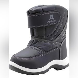 🆕 Apakowa (6) Toddler Water Resistant Winter Snow Boots